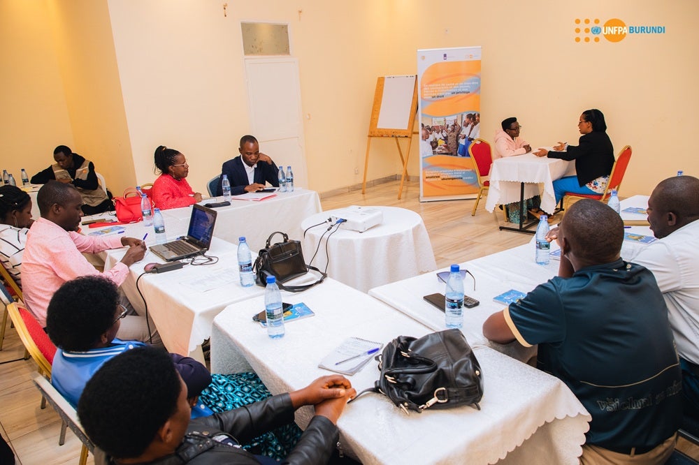 Les participants à la formation des formateurs