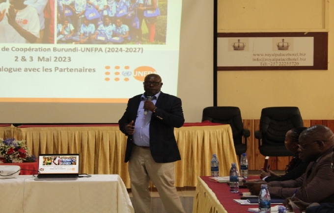 Dialogue avec les partenaires sur le 09 Programme de Coopération entre UNFPA et le Burundi