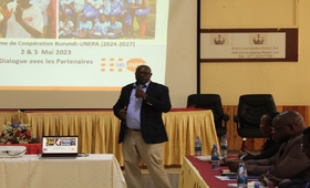 Dialogue avec les partenaires sur le 09 Programme de Coopération entre UNFPA et le Burundi