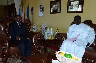 Au terme de son mandat Ismaila MBENGUE, Représentant UNFPA Burundi, rend visite d’adieu au Chef de L'Etat Pierre Nkurunziza