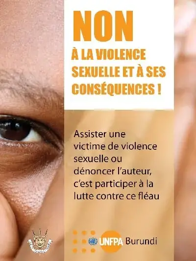 NON À LA VIOLENCE SEXUELLE ET À SES CONSÉQUENCES !